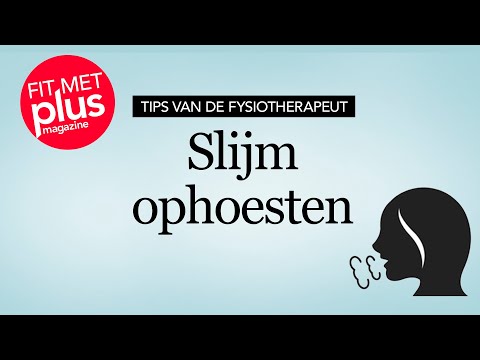 Tips om beter slijm op te hoesten