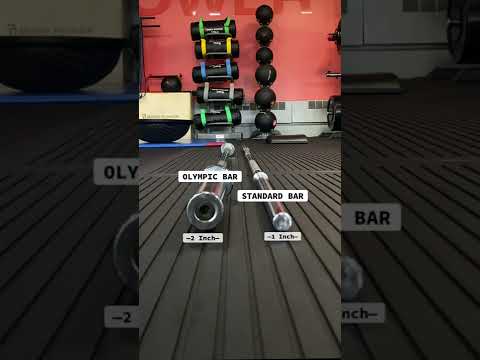 Olympic VS Standard Weights and Bars