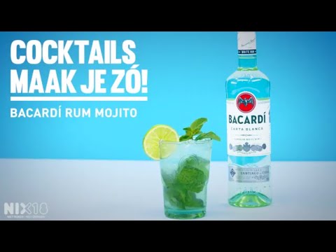 Mojito cocktail maken met Bacardi rum | Gall & Gall