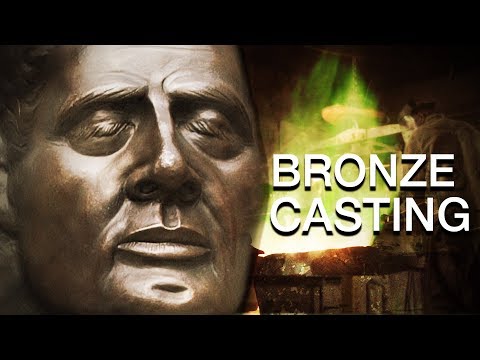 Bronze casting process I A modern take on Rodin's work