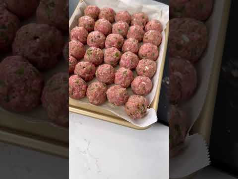 How To Make Meatballs | Homemade Jerk BBQ Meatballs Recipe #onestopchop