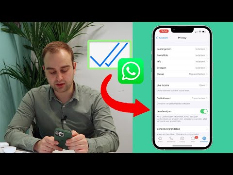 Blauwe vinkjes uitzetten in WhatsApp - uitleg