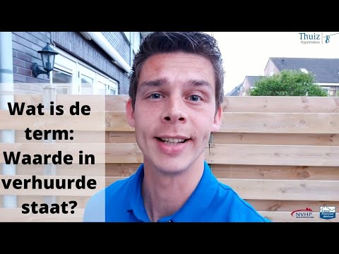 Wat is de term waarde in verhuurde staat? | Investeren in Vastgoed