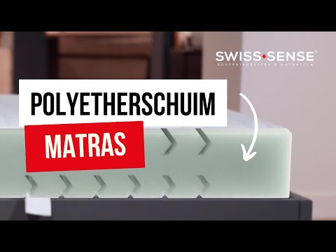 Wat is een polyetherschuim matras?