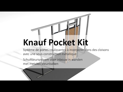 Pocket Kit - Système de porte coulissante / Schuifdeursysteem