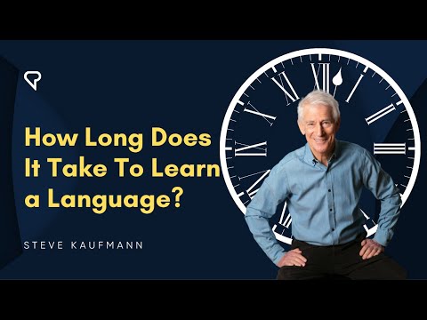 How Long Does It Take to Learn a Language?