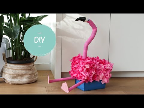 Flamingo surprise maken