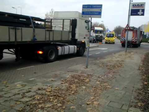 PRIO 1 : Aanrijding letsel DAF Trucks NV HUGO VAN DER GOESLAAN 1 th EIN : 5071 2331 OVD