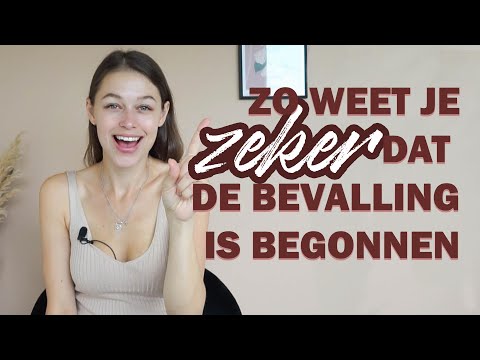 Zo weet je zeker dat de bevalling is begonnen! Signalen waar jij op moet letten | slijmprop | weeën