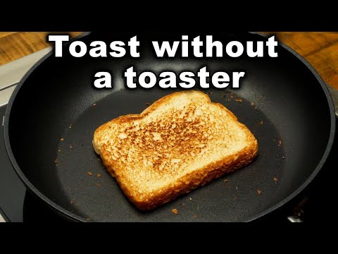 How To Make: Toast without a Toaster | in a pan