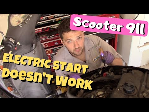 Scooter 911: Electric Start Doesn't Work (troubleshooting your starter, starter relay, and circuit)