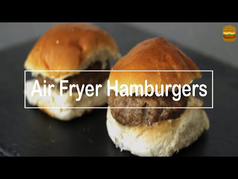 Air Fryer Hamburger | FoodisLive | Aflevering #20