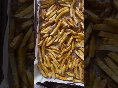 The BEST Oven Baked Crispy French Fries