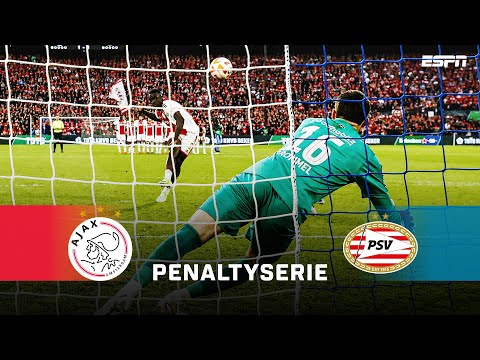 ZENUWSLOPENDE strafschoppenreeks in BEKERFINALE ✅❌ | Samenvatting Ajax - PSV | TOTO KNVB Beker