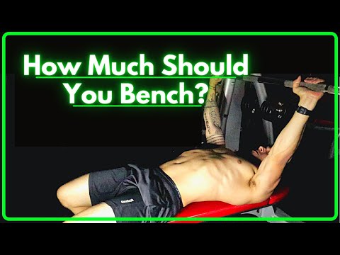 what's an average bench press