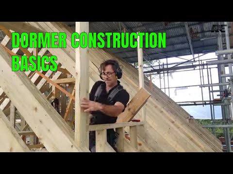 Dormer Construction basics The wall Frames