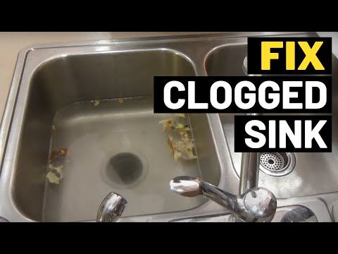 How to Fix Clogged Kitchen Sink That Won't Drain