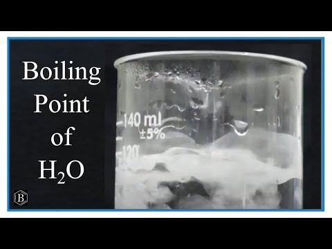 Boiling Point of Water (H2O)