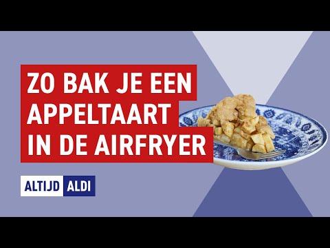 Zo bak je makkelijk en snel een appeltaart in de airfryer | Altijd ALDI