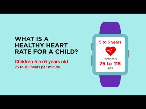 What Is A Healthy Heart Rate For A Child?