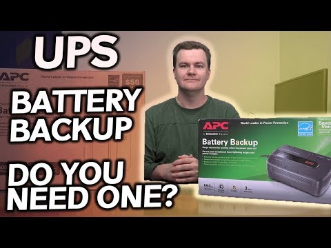 UPS / Battery Backup - Do You Need One? - How much do you need?