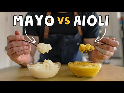 Mayonnaise vs. Aioli: What's The Difference? (Recipes and More!)