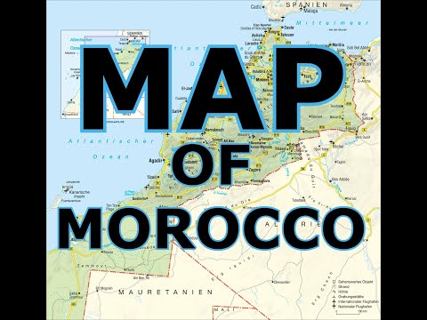 MAP OF MOROCCO