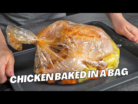 How to Cook ROAST CHICKEN in a BAG | Oven Baked Chicken with Vegetables. Recipe by Always Yummy!