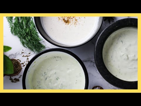 3x Yogurt Dressing Recepten