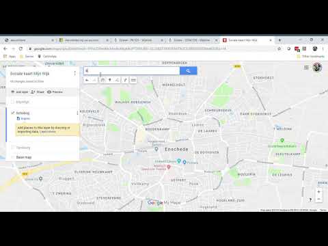 Sociale Kaart maken met MyMaps