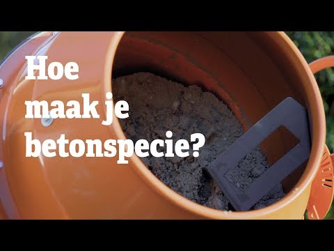 Beton Specie Maken - Hoe maak je betonspecie? | RentSetGo