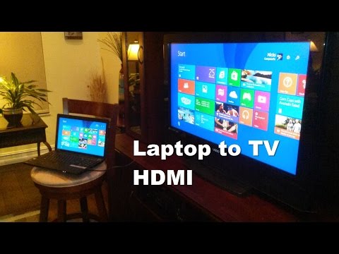 How to Connect Laptop to TV using HDMI -  Easy &  Fun