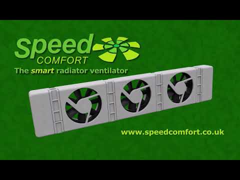 SpeedComfort smart radiator ventilator