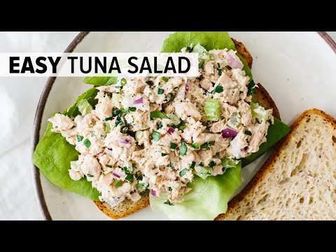 BEST TUNA SALAD RECIPE | easy & healthy