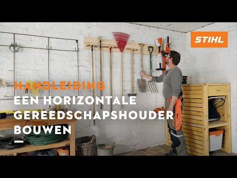 Een horizontale gereedschapshouder bouwen - STIHL DIY Projecten