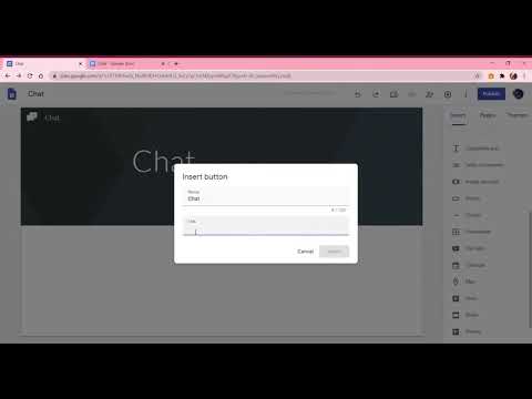 How To Make A Chat Site|Google Sites