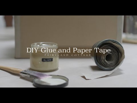 DIY Glue and Paper Tape   -   Zero Waste + Natural