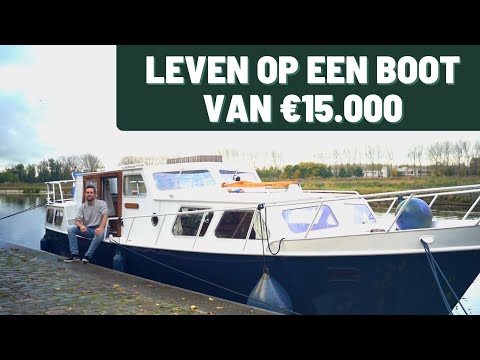 Starter woont op een schip van €15.000- als alternatief op de overhitte woningmarkt!