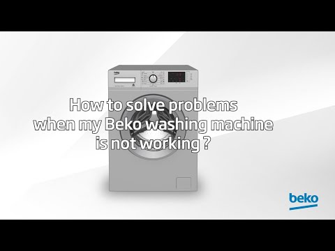 How to solve problems when my Beko washing machine is not working?| by Beko