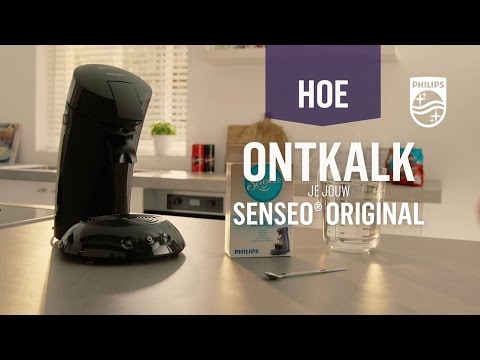 Hoe ontkalkt u uw Senseo® Original Koffiezetapparaat