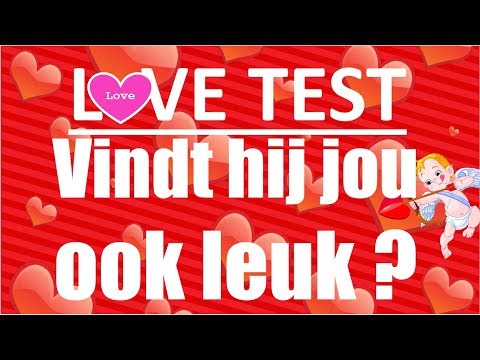 VINDT HIJ JOU OOK LEUK? || Beantwoord de 10 vragen van deze liefdes test ||