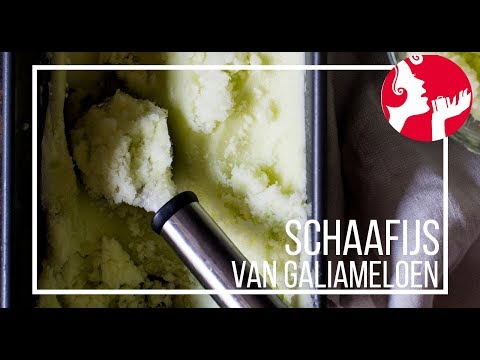 Schaafijs van galiameloen | OhMyFoodness