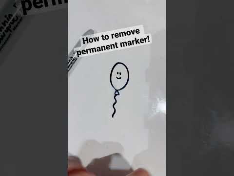 Teacher Hack! How to remove permanent marker from a whiteboard!