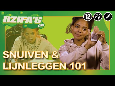 Zo leg en snuif je een lijn | Dzifa's DM