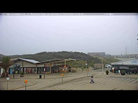 Live Hoek van Holland Boulevard en Beach Webcam