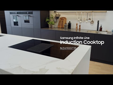 Samsung Built-in kitchen Appliances: Infinite line - Hob with integrated extractor