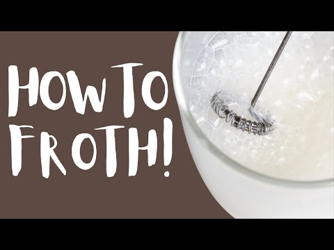 How To Use A Milk Frother To Get The Most Foam!