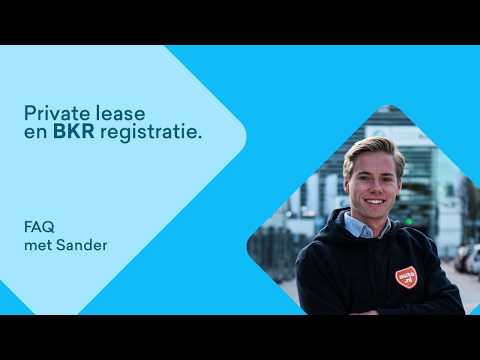 FAQ: BKR en Private Lease. Hoe werkt het? | auto.nl