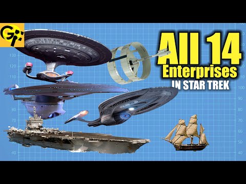 All 14 Enterprises in Star Trek Explained