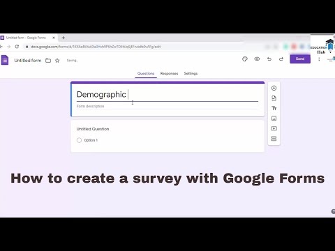 how to create  online questionnaire l how to use Google Form l step by step guide